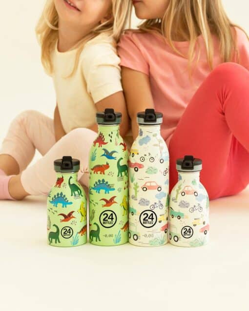 24BOTTLES Kids Urban 500ml rozsdamentes acél kulacs, Adventure Friends