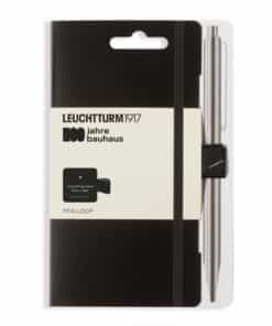 LEUCHTTURM1917 Bauhaus edition - Pen loop, fekete