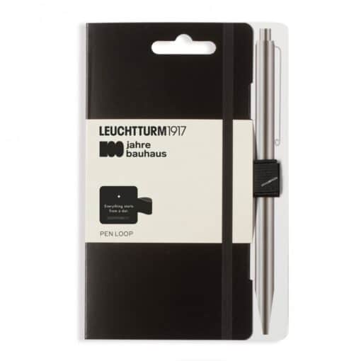 LEUCHTTURM1917 Bauhaus edition - Pen loop, fekete