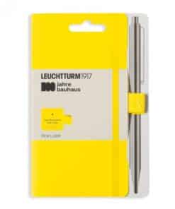 LEUCHTTURM1917 Bauhaus edition - Pen loop, citromsárga