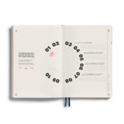 LEUCHTTURM1917 Learning Journal SOFTCOVER B5, Pacific Green, Angol nyelvű