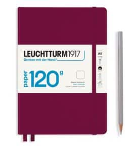 LEUCHTTURM1917 Medium Edition 120g A5 vonalas lapos NOTEBOOK, vörös