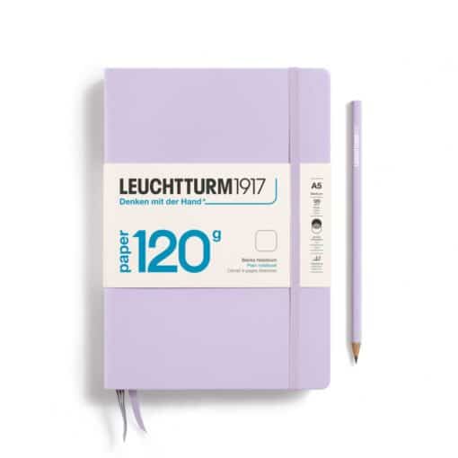 LEUCHTTURM1917 Medium Edition 120g A5 vonalas lapos NOTEBOOK, lila