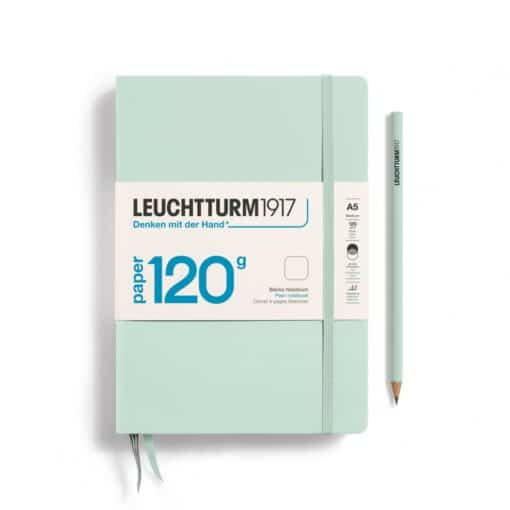 LEUCHTTURM1917 Medium Edition 120g A5 vonalas lapos NOTEBOOK, menta