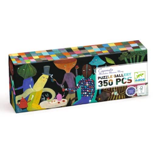 Djeco - Játékok Művész puzzle - Padlizsán lecsó, 350 db-os - Caponata