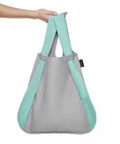 Notabag bevásárlótáska - Mint/Grey