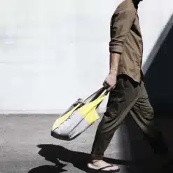 Notabag bevásárlótáska - Yellow/Grey