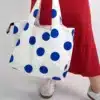 Notabag bevásárlótáska Tote - Marine Dots