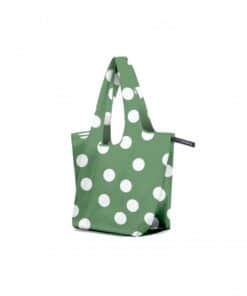 Notabag bevásárlótáska Tote - Olive Dots