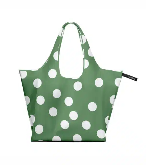 Notabag bevásárlótáska Tote - Olive Dots