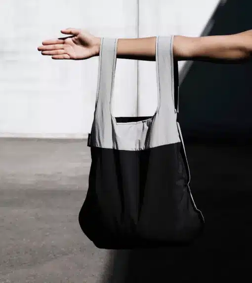 Notabag bevásárlótáska - Grey/Black