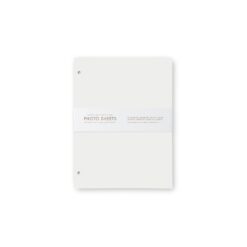 prémium fotópapír PRINTWORKS fotóalbum - 10-pack refill paper (L) fehér