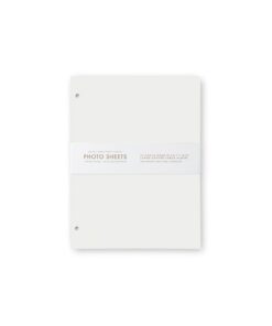 prémium fotópapír PRINTWORKS fotóalbum - 10-pack refill paper (L) fehér