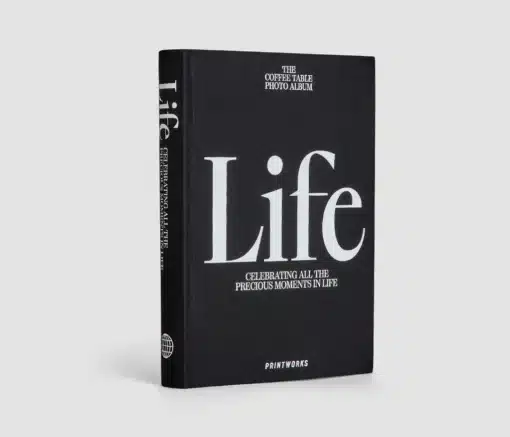 PRINTWORKS prémium fotóalbum- Life, black