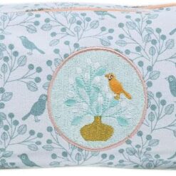 Djeco - Little Big room Tolltartó két rekesszel - Madárka - Romantic pencil case
