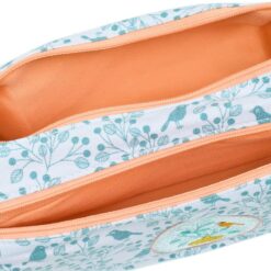 Djeco - Little Big room Tolltartó két rekesszel - Madárka - Romantic pencil case