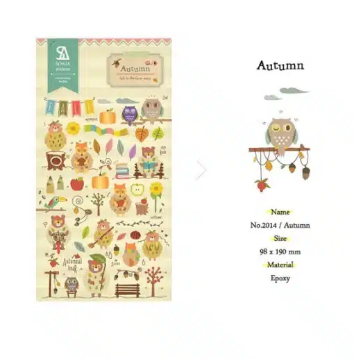 Suatelier design matrica - autumn