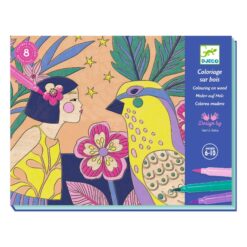 Djeco - Design by Művészeti műhely - Színező lánykák - Sweet girls