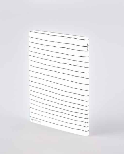 NUUNA Graphic L Light pontozott lapos notebook - Lines by Myriam Beltz