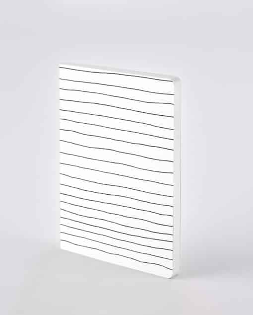 NUUNA Graphic L Light pontozott lapos notebook - Lines by Myriam Beltz