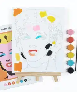 Számfestő készlet- Andy Warhol – Marilyn Monroe Galison