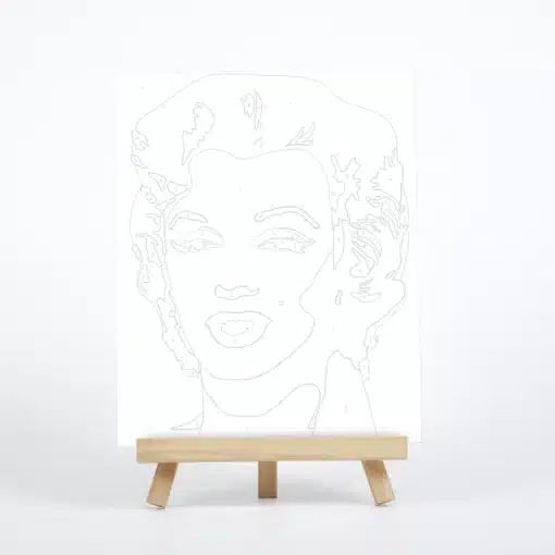 Számfestő készlet- Andy Warhol – Marilyn Monroe Galison