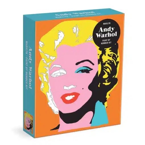 Számfestő készlet- Andy Warhol – Marilyn Monroe Galison