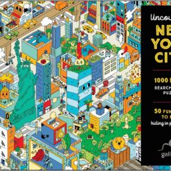 Fedezd fel New Yorkot! 1000 darabos böngésző puzzle Galison