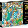 Fedezd fel New Yorkot! 1000 darabos böngésző puzzle Galison