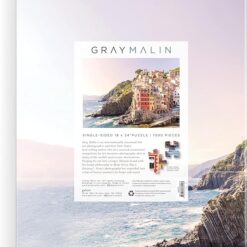 Gray Malin Cinque Terre 1000 db-os könyv dobozos puzzle Galison