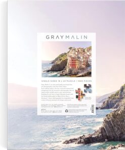 Gray Malin Cinque Terre 1000 db-os könyv dobozos puzzle Galison