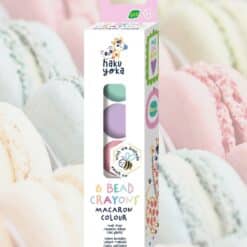 Marokkréta gyöngyök méhviaszos készlet 6 db-os, Macaron színek Haku Yoka