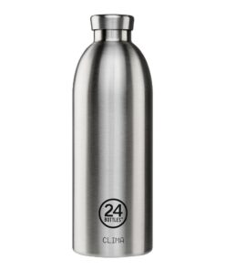 24BOTTLES Clima 850ml rozsdamentes acél termosz, STEEL