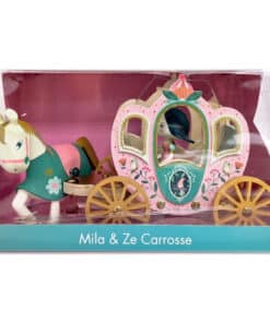 Djeco: Arty Toys Arty Toys - Mila hercegnő hintóval - Mila & Ze Carrosse