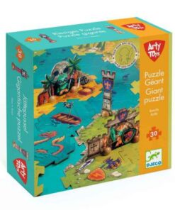 Djeco Arty Toys Battle – Óriás Puzzle, 30 Darab