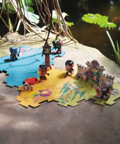 Djeco Arty Toys Battle – Óriás Puzzle, 30 Darab