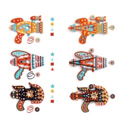 Djeco: Design by Csináld magad! - Zseton csúzli - Kosmik