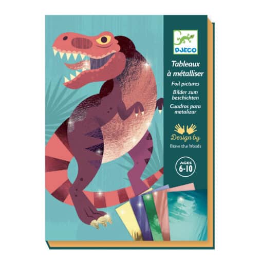 Djeco: Design by Fémfóliás színezés - Dínók korszaka - Jurassic