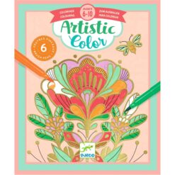 Djeco: Design by Artistic Color - Színező - Virágmandala - Flora