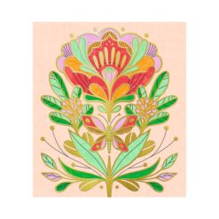 Djeco: Design by Artistic Color - Színező - Virágmandala - Flora
