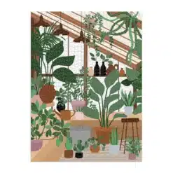 galison puzzle House of Plants 1000 db-os puzzle