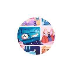 Djeco - Játékok Mese puzzle - Hamupipőke, 54 db-os - Cinderella