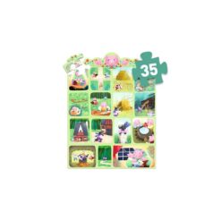 Djeco - Játékok Mese puzzle - A három kismalac, 35 db-os - The Three Little Pigs