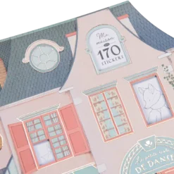 Moulin Roty - Tánciskola - Matricás színező album - 20 oldalas