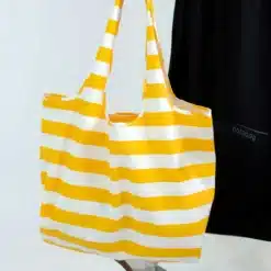 Notabag bevásárlótáska Tote - Golden Stripes