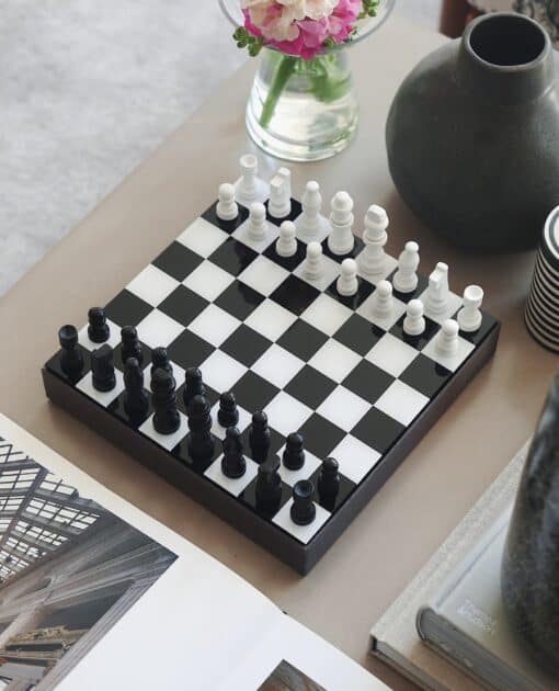 PRINTWORKS Classic sakk - Art of Chess fekete