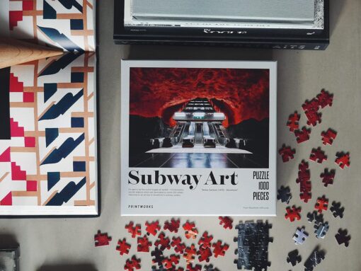 PRINTWORKS puzzle - Subway Art, Fire 1000 dbos puzzle