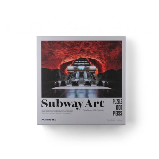 PRINTWORKS puzzle - Subway Art, Fire 1000 dbos puzzle