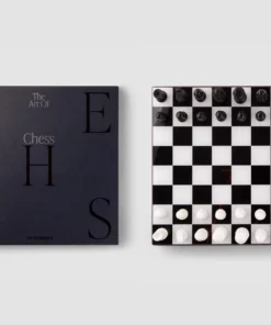 PRINTWORKS Classic sakk - Art of Chess fekete