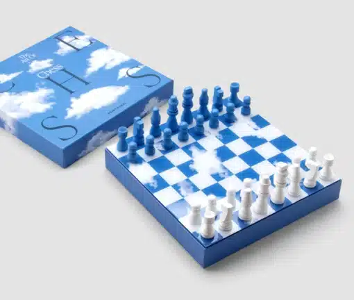 PRINTWORKS Classic sakk - Art of Chess, Clouds felhők prémium sakk